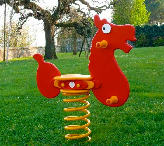 cavallino a molla