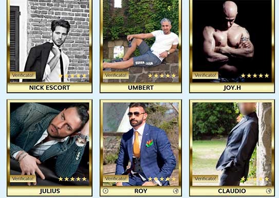 Agenzie di Gigolo e Accompagnatori