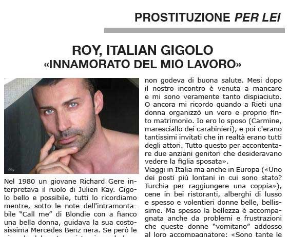 Italian Gigolo Roy
