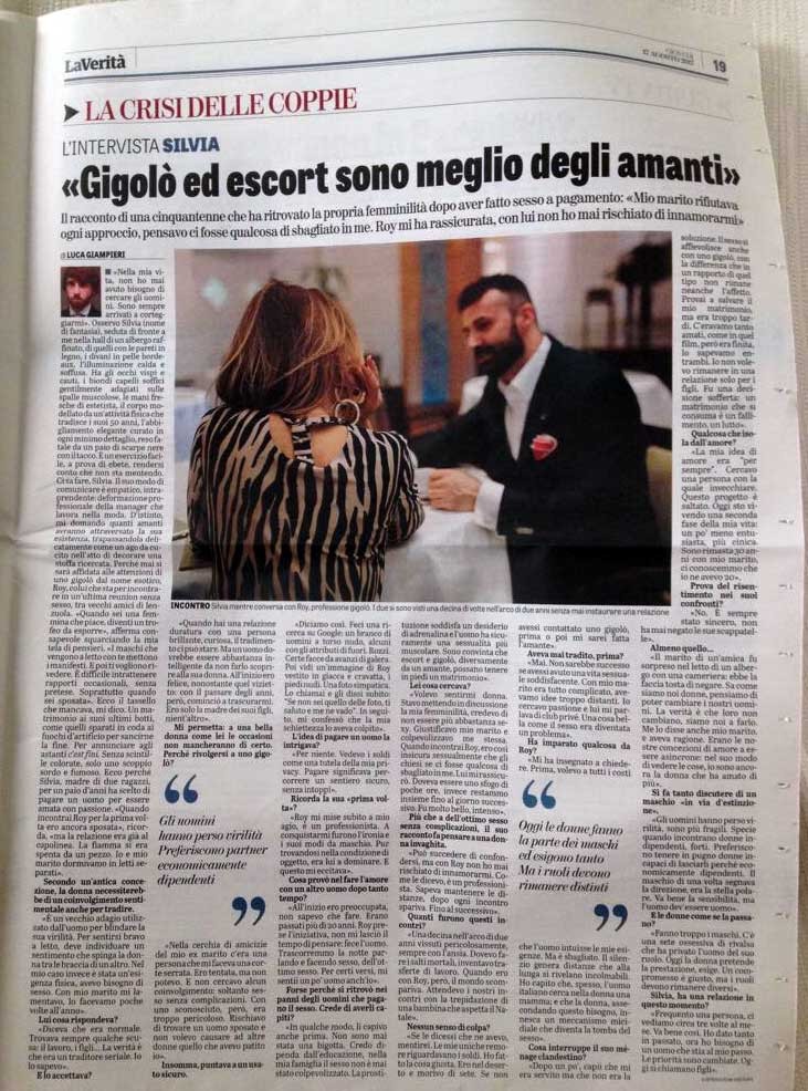 Gigolo ed escort sono meglio degli amanti