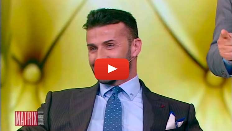 Gigolo messo a nudo a Matrix Chiambretti